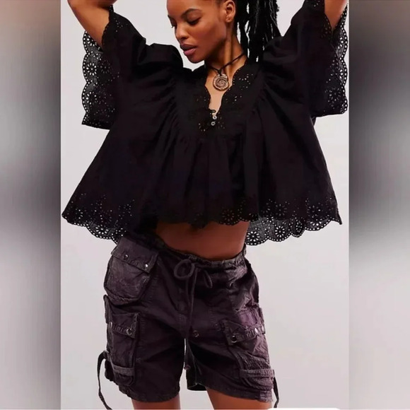 Free People Moon Bay Parachute Shorts - Picture 7 of 11